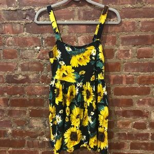 Sunflower Mini Dress